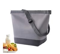 Lunch Box - Roll Top Cooler Container, Lunch Box for School, Insulated Leakproof Thermal Storage, Easy to Use Closure Function, Food Storage, Perfect for School, Picnic, Hiking, Camping, 20x15x28cm