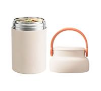 Lunch Box, Thermal Food Containers For Lunch, 600ml Stainless Steel Vacuum Insulated, Portable Food Storage Lunchs Containers For Adults Kids Work School Camping Picnic Travel