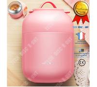 Lunch box thermos alimentaire - TD® - Isothermique - Acier inoxydable - 700ml - Rose