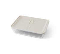 Lunch box verre 600 ml beige