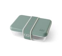 monbento x Pyrex Lunch Box en Verre Fabriquée en France, Bento Hermétique - MB Pure - 600 ml, Boîte Repas Micro-Ondable Avec Séparateur, Compatible Four et Lave-Vaisselle - Vert