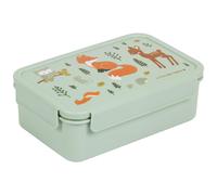 Lunch box vert d'eau, orange, marron TU