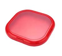 Lunch Container - Compact Silicone Food Holder, Leakproof Snack Box | Microwave Dishwasher Safe Small Sandwich Container for Prep Meal Snack Lunch Boys Adult Women Adults