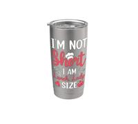 Lunch Lady, I'm Not Short I'm Lunch Lady Size Gobelet isotherme en acier inoxydable double paroi