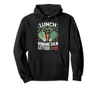 Lunch Lady Romaine Calme Laitue Carotte Sur Funny Colleague Sweat à Capuche