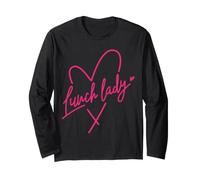 Lunch Lady Squad Cafeteria Team Manche Longue