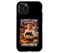 Lunch Lady Squad Stirring Things Up School Cafétéria Bootleg Coque pour iPhone 11 Pro