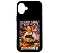 Lunch Lady Squad Stirring Things Up School Cafétéria Bootleg Coque pour iPhone 16 Plus