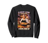 Lunch Lady Squad Stirring Things Up School Cafétéria Bootleg Sweatshirt