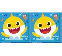 Lunch Napkins Baby Shark (Lot de 2)