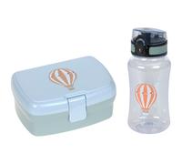 LÄSSIG Adventure tipi Boîte à déjeuner, pour enfant, avec compartiments amovibles, sans BPA, rose