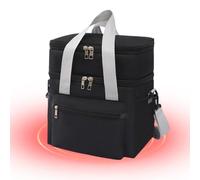 Lunch Tote Bag - Insulated Double Layer Waterproof Reusable Lunch Box | Crafted From Durable, Waterproof Exterior Fabric Designed To Withstand Tough Job Sites, Daily Commuting, And Rugged Weekend