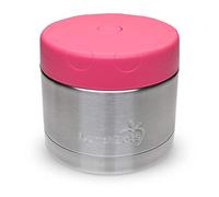 LunchBots Thermos en acier inoxydable avec couvercle ventilé pour conserver les aliments au chaud ou au froid pendant des heures - Pot thermique portable étanche idéal pour la soupe - 350 ml - Rose