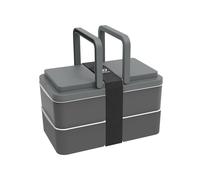 Lunchbox avec poignées - gris