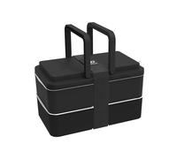 Lunchbox avec poignées - noir