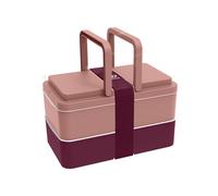 Lunchbox avec poignées - rose