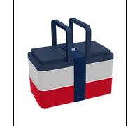 Lunchbox avec poignées - tricolore