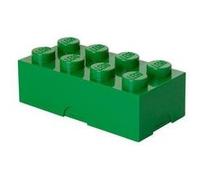 LEGO® boîte à goûter 100 x 200 x 75 mm - vert foncé