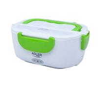 Lunchbox électrique Adler AD 4474 verte, Boite à Repas chauffante 1,1 litre + Cuillère