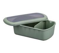 Fackelmann Boîte de rangement Flexibox verte - 1000 ml - Avec couvercle en TPE - Robuste et flexible - Passe au lave-vaisselle - Conçue en Allemagne