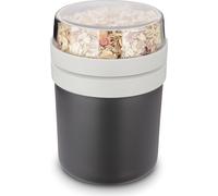 Lunchbox WEIS 0,5l+0,15l en deux parties noir