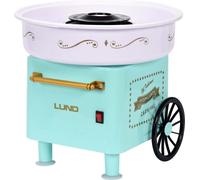 LUND Machine à barbe à papa antidérapante - 450W - inox - 29.5x29.5x27 cm
