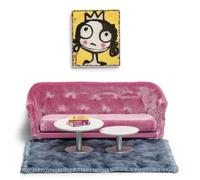 Lundby Maison de Poupées Ensemble Meubles Salon Moderne Canapé Et Café Tables