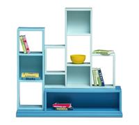 Lundby Maison de Poupées Moderne Bibliothèque Étagère Avec Livres 1:18 Échelle
