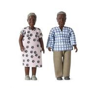 Lundby Poupées Maison Billie Grand-Mère & Grand-Père Âgée Couple Moderne Gens 1: