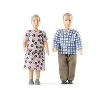 Lundby Poupées Maison Charlie Grand-Mère & Grand-Père Âgée Couple Moderne Gens