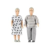 Lundby Poupées Maison Jamie Grand-Mère & Grand-Père Âgée Couple Moderne People 1