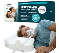 Lunderg CPAP Oreiller pour dormir sur le côté - Comprend 2 taies d'oreiller - Oreiller réglable en mousse à mémoire de forme pour dormir sur le côté, le dos et le ventre