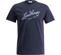 LUNDHAGS Järpen Logo T-shirt M - Homme - Bleu - taille M- modèle 2025
