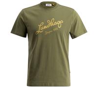 Lundhags - Järpen Logo T-Shirt - T-shirt - L - pine green