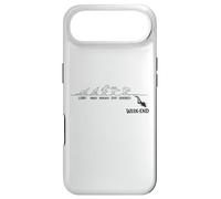 Lundi à Vendredi Humour plongée Semaine Travail Week End Coque pour iPhone Air