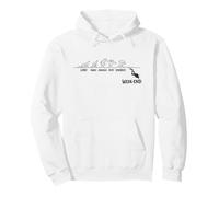 Lundi à Vendredi Humour plongée Semaine Travail W nd Sweat à Capuche