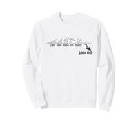 Lundi à Vendredi Humour plongée Semaine Travail Week End Sweatshirt