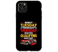 Lundi Mardi Jeudi Entraînement Qualification Course Jour Course Coque pour iPhone 11 Pro Max