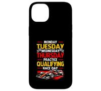 Lundi Mardi Jeudi Entraînement Qualification Course Jour Course Coque pour iPhone 14 Plus