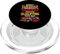 Lundi Mardi Jeudi Entraînement Qualification Course Jour Course PopSockets PopGrip pour MagSafe