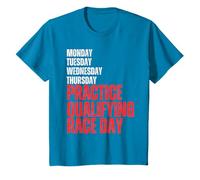 LUNDI MARDI JEUDI ESSAIS QUALIFICATIFS Race Day Racing T-Shirt
