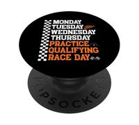 Lundi Mardi Mercredi Jeudi Practice Qualifying Race PopSockets PopGrip Adhésif