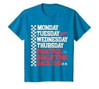 Lundi Mardi Mercredi Jeudi Practice Qualifying Race T-Shirt