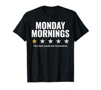 Lundi Matin très Mauvais ne recommanderait Pas Un commentaire étoile T-Shirt