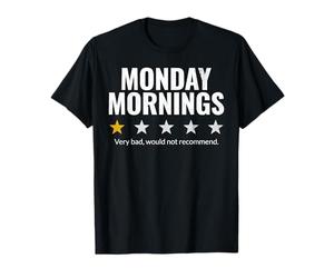 Lundi Matin très Mauvais ne recommanderait Pas Un commentaire étoile T-Shirt