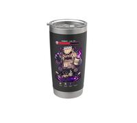 Lundi Niveau 99 Gaming - Art Pixel Rétro Design Gobelet isotherme en acier inoxydable double paroi