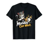 Lundi Peut Attendre - Réveil Cat Smash T-Shirt