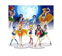 Lune 5 pièces rôle marin Pvc jouet modèle bureau décoration cadeau noël enfants