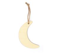 Lune A Decorer Bois 120mm