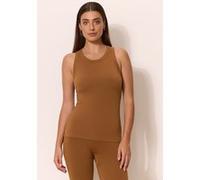 Lune Active Maia Micromodal Soft Rib Tank Nuthatch Taille: XS | Hauts de sport Outlet | Femme